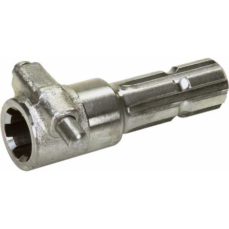 Lem Select – Prolongateur prise de force 1' 3/8 Z6 – Fixation à poussoir – Longueur 150mm – Profil PTO extérieur 1' 3/8 Z6