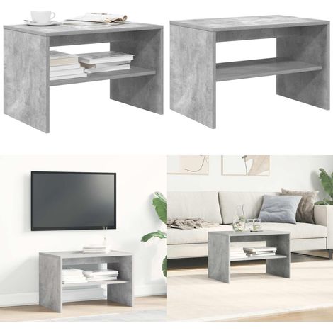 vidaXL TV-Schrank Betongrau 60x40x40 cm Holzwerkstoff (1/5)