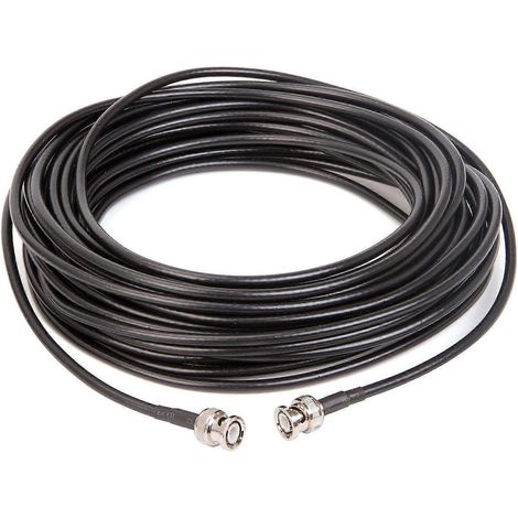 Câble d'extension BNC RG-58 de 5 mètres, câble coaxial BNC mâle vers BNC mâle RG58A/U, câble d'extension RF 50 ohms (1/5)