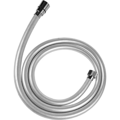 Flessibile doccia in pvc rinforzato argentato da 150 cm