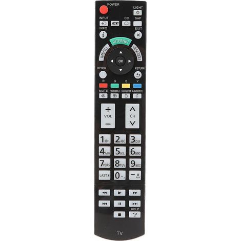 Fernbedienung N2qayb000703 für die Fernseher TC-L42ET5, TC-L47ET5 und TC-L55DT50 (1/4)