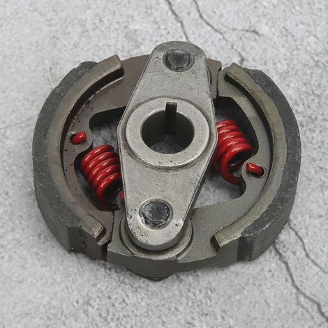 Plaquette d'embrayage 2 temps compatible avec les mini-motos, quads et motos tout-terrain de 43 cc, 47 cc et 49 cc. (1/5)