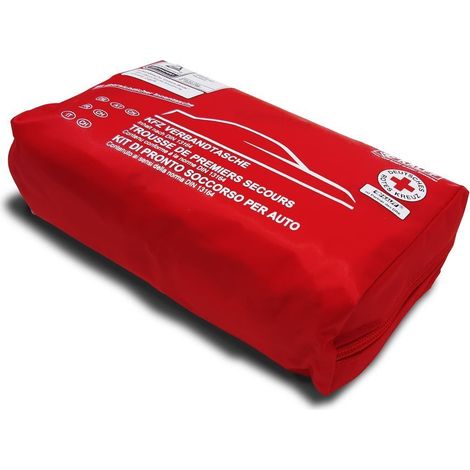 Kit Pronto Soccorso Auto Omologato DIN 13164 (1/5)