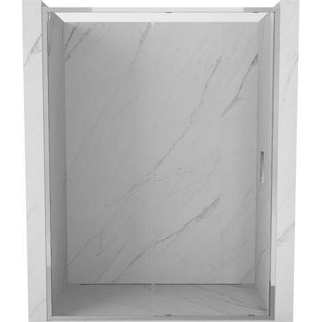 Mexen Exo porte de douche coulissante 145 cm, transparent, chrome - 8151-145-000-01-00 (1/5)