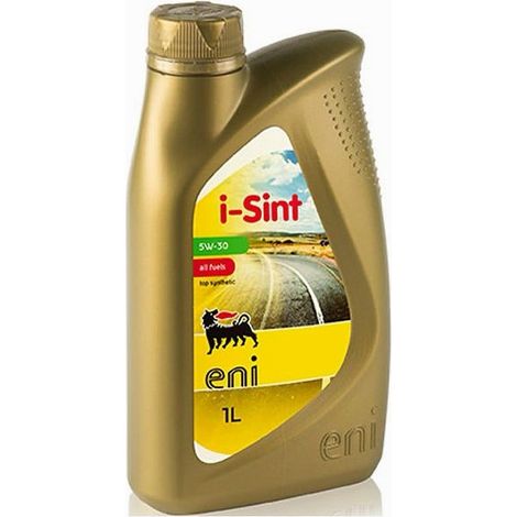 MaxTech - Olio Lubrificante Motore Auto I-sint Eni/5w-30 1 Litro Con Formula Top Synthetic - (1/3)