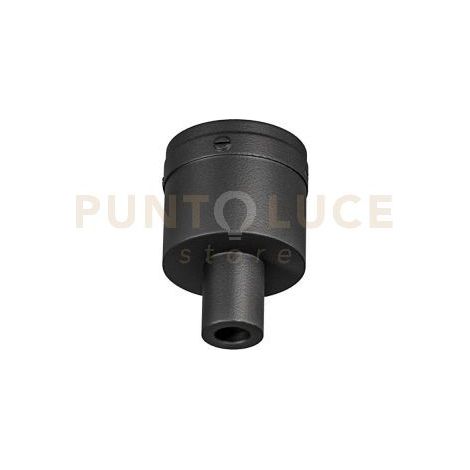 GSTPT2- TAPPO DI CHIUSURA USCITA SUPERIORE COLORE NERO OPACO PER STRISCE LED