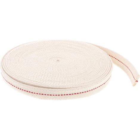 Mèche Plate Coton Pure pour Lampe à Huile et Lanterne à Kérosène Remplacement Facile Flamme Stable et Lumineuse Accessoire pour Lampe Pétrole et Diffuseur Aromathérapie (1/5)