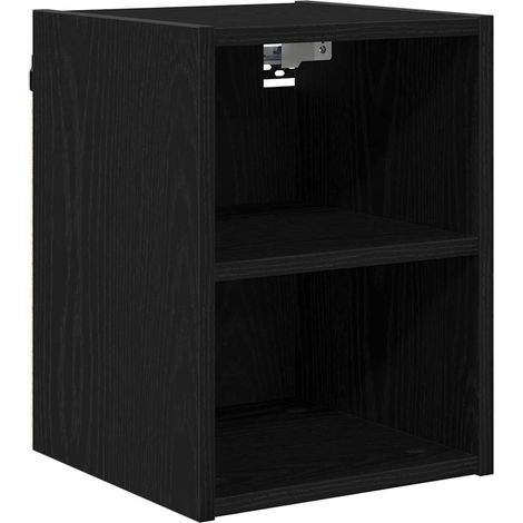 Maison Exclusive - Mueble colgante Roble Negro 30 x 29,5 x 40 cm