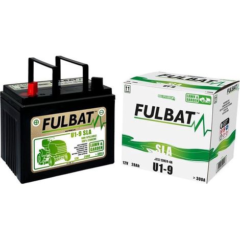 Batería para cortacésped U1-9 SLA (12N24-4A) 12V 28AH 300A (1/5)
