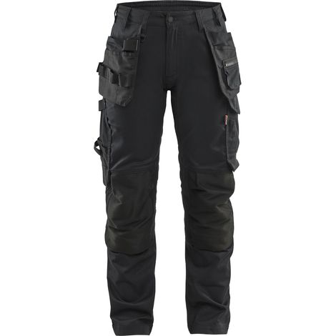 Pantalón de trabajo elástico 2D mujer 7132 - Negro XL - ES(46) - SE(C44) - Normas