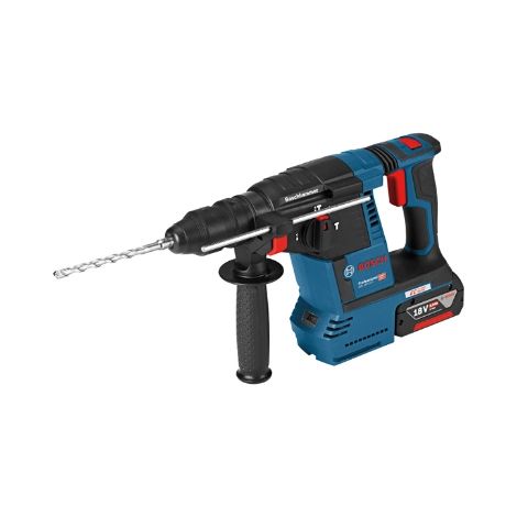 Martello perforatore a batteria con SDS plus GBH 18V-26F + GDE, L-BOXX (1/8)