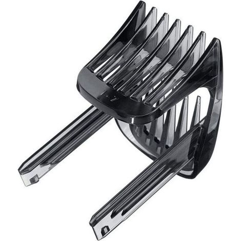 Pettine guida per tagliacapelli Philips HC9450 HC9490 HC9452 HC7460 HC7462, pettine di ricambio regolabile da 1 a 7 mm, nero. (1/5)