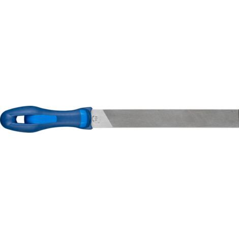 PFERD 11272207 Universal-Schärffeile Flachstumpf Hieb 2 inkl. Ergonomie-Feilenheft Länge 200 mm 1 S (1/4)