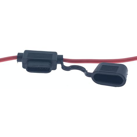 Waterproof car fuse holder for cars and motorcycles, medium-sized fuse holder with wire (1/5)
