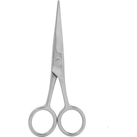 Ciseaux à Barbe en Acier Inoxydable pour Homme - Taille Moustache et Épilation Faciale (MJ-LF011) (1/5)