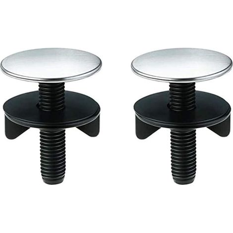 ALLIANDISBouchon de Trou de Robinet D'évier Facile à Installer Joint de Bouchon de Trou de Robinet D'évier Convient pour Les Accessoires D'évier de Cuisine et de Salle de Bain à Domicile Ensemble 2 Pi (1/4)