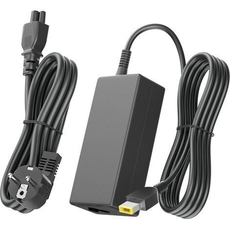 65W Chargeur Ordinateur Portable 20V 3,25A pour Lenovo Thinkpad T470 T470S T460 E531 E440 E450 E560 E570 L470 L440 X270 X250 Ideapad 300 500 Yoga 13 11S X1 Carbon 2015/2016 Pointe Fine (1/5)
