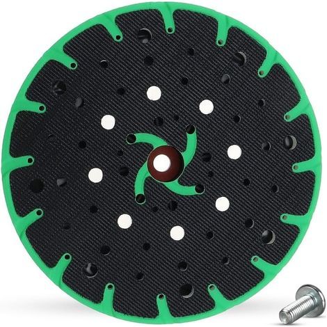 150 mm Sanding Pad – Compatible with Festool Random Orbital Sanders – Efficient Dust Extraction – For Flat and Curved Surfaces (1/5)