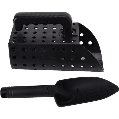 OmGoods - Dailygoody - Paletta da sabbia - Rilevatore di metalli multifunzionale - Leggero e portatile - Adatto per la spiaggia e per attività all'aperto - Adulti e bambini - 26 (1/5)