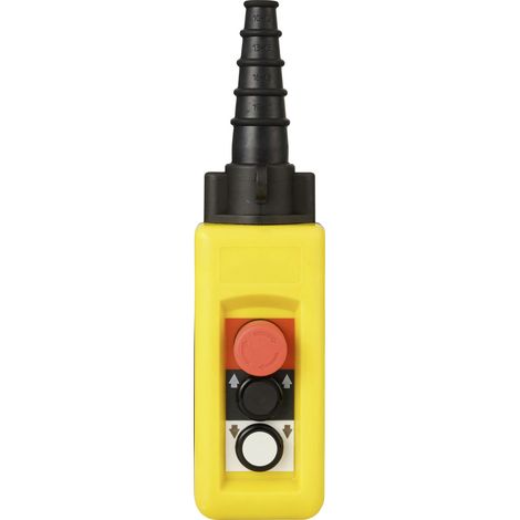 TRU COMPONENTS TC-13599160 TC-A2713 Hängetaster mit NOT-Aus-Schalter     1 St.