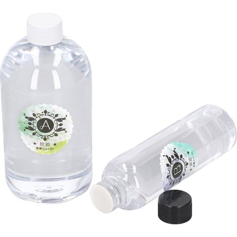 Résine époxy 3:1 transparente cristal, kit colle pour création de bijoux et réparation DIY (1/5)