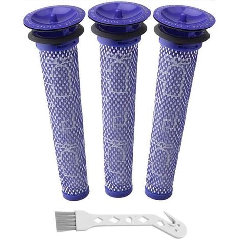 Lot de 3 filtres pour aspirateur Dyson V6 DC58 / DC59 / DC62 (1/5)