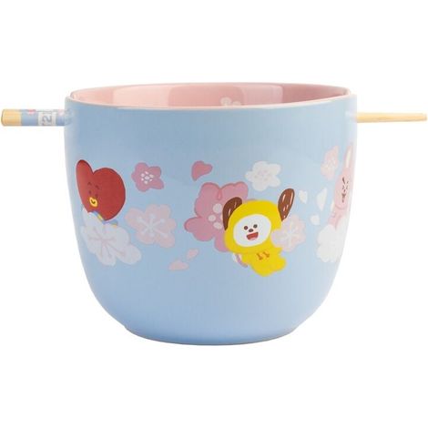 Ramen-Schüssel mit BT21-Design, mikrowellengeeignet, 20 oz Fassungsvermögen (1/5)