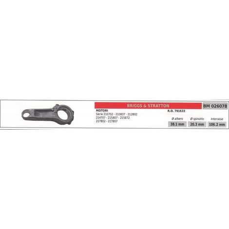 Pleuelstange B&S Rasenmähermotor Rasenmäherserie 210702 210807 026078