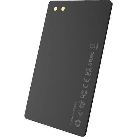 Carte GPS intelligente anti-perte avec porte-clés et étiquette portefeuille pour l'application Localiser mes clés (1/5)
