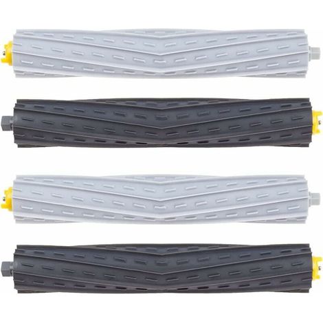 Lot 4 Brosses Rouleau Compatibles avec iRobot Roomba 800 900 Series Replacement Accessories pour Aspirateur RobotAec (1/2)