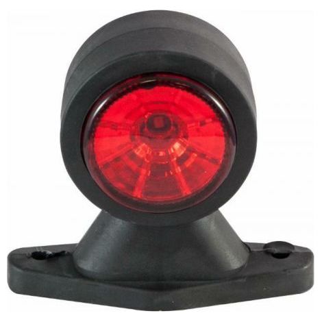 FANALE FANALINO LUCE INGOMBRO A LED BIANCO ROSSO RIMORCHIO CARRELLI 12-30V 30059 (1/2)