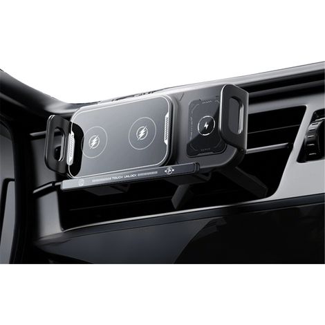 15-W-Autoladegeräthalterung, kompatibel mit Samsung Galaxy Z Fold 5/4/3/2 und iPhone 16 Pro Max 15 14 13 S24 S23 Ultra (Lüftungsschlitz) (1/5)