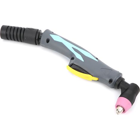 Tête de torche de soudage plasma avec poignée incurvée bleue et accessoires pour soudeur (1/5)