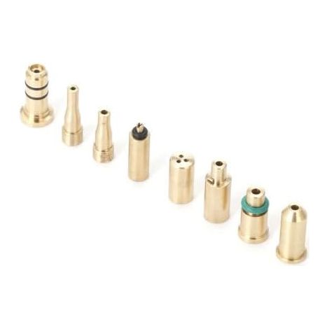 Lot de 8 adaptateurs de remplissage pour briquet à gaz butane compatible avec Dress/Rollagas (1/5)