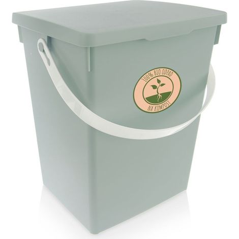 Contenedor para cápsulas, alimentos, polvo verde 5,5 l (1/5)