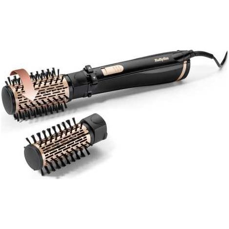 Babyliss AS962E Brosse soufflante rotative 1000 W ionique noir rose 2 vitesses 2 températures air froid