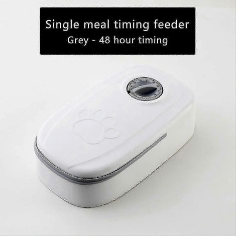 Distributeur automatique de nourriture pour chats avec minuterie et contrôle de la distribution des aliments. (1/3)