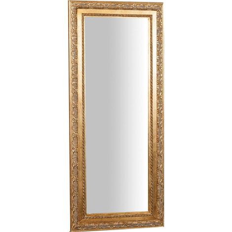 Biscottini Miroir Mural L36,5xPR4,5xH82,5 - Miroir Salle de Bain - Miroir Chambre à Coucher - Miroir Décoration Maison - Décor Maison