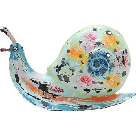 Portacandela Decorativo Lumaca per Illuminare gli Spazi, Ideale per la Casa e il Giardino, Design Unico e Moderno, Regalo Perfetto