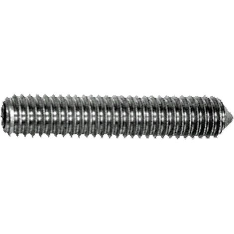 Connex Gewindestifte M6 x 10 mm Sechskant Innen 3 mm - 10 Stk. Gewindestangen