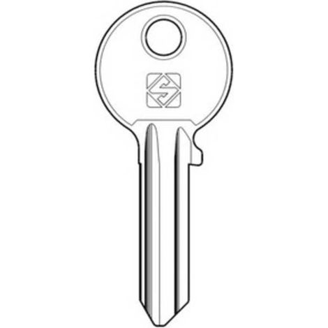 10 x SILCA CC2R CHIAVE PROFILO OTTONE