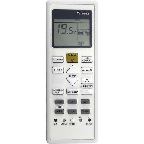 Ersatzfernbedienung A75C12650 für Panasonic Klimaanlage (1/5)
