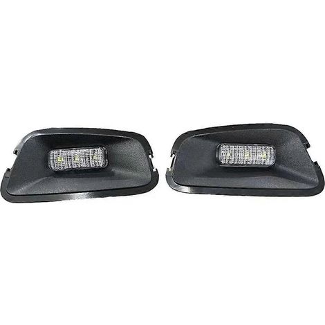 Une paire de plafonniers avant à DEL 24 V pour camions, compatibles avec les pare-soleil de camions des séries FH/FM/FL, version 4.5, références 82278938 et 82278930. (1/5)