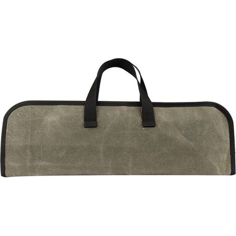 Borsa portacoltelli con ruote, borsa portacoltelli in tela, borsa per riporre set di coltelli, coltelli da cucina, custodia con ruote, borsa portacoltelli portatile (1/5)