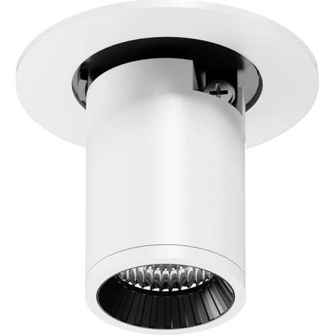 Spot Encastré Led Nano Oxo R 4W, Interrupteur Cct À 45°, Blanc Mat 2700K/3200K/4000K - Spot Professionnel Orientable Beneito & Faure (1/2)