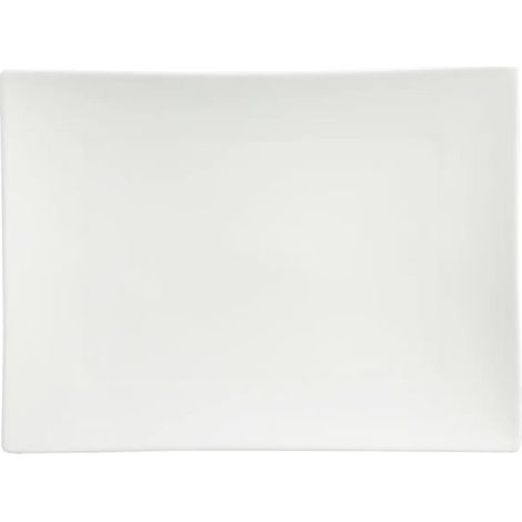 Lot de 6 Assiettes de Présentation "Tokyo" 32cm Blanc (1/3)