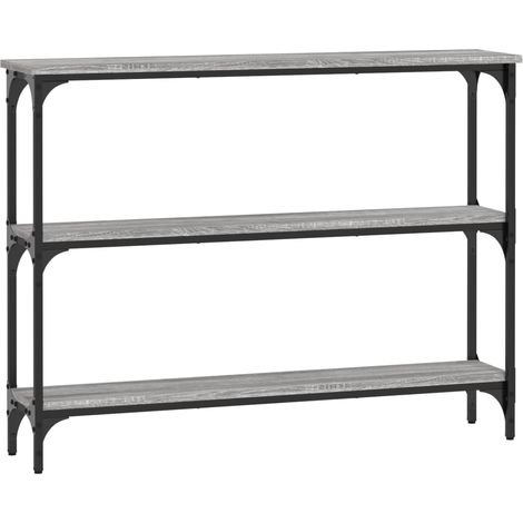 Maison Exclusive - Tavolino Consolle Grigio Sonoma 100x22,5x75cm Legno Multistrato