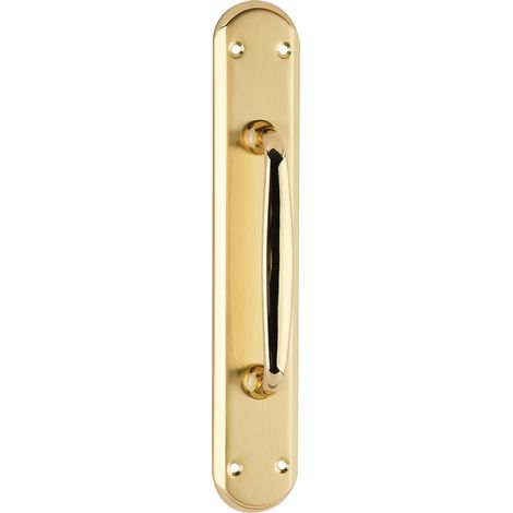 Manillón zamak dorado satinado modelo 890 para puerta 256x47mm (1/2)