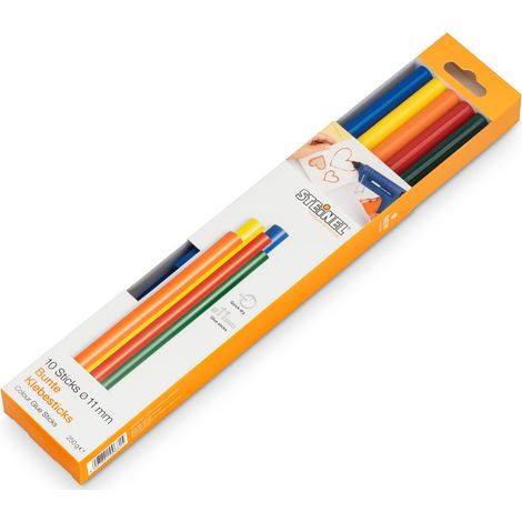 Steinel 006815 Stick colla a caldo 11 mm 250 mm Assortito vari colori 250 g 10 pz. (1/5)