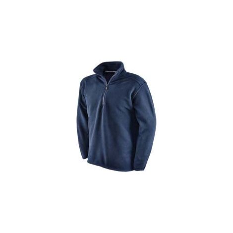 1PZ GIUBBINO IN PILE POLIESTERE CANAZEI BLU NAVY - tg.XXL